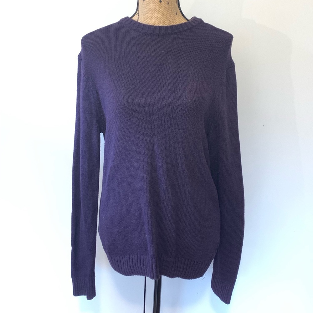 Cozy purple sweater